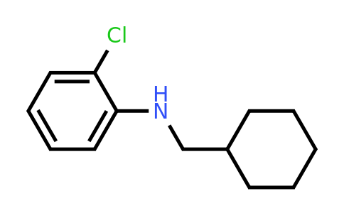 CAS 130708-67-7 | 2-Chloro-N-(cyclohexylmethyl)aniline