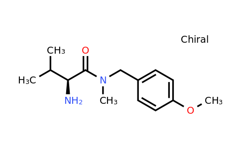 CAS 1307161-98-3 | (S)-2-Amino-N-(4-methoxybenzyl)-N,3-dimethylbutanamide