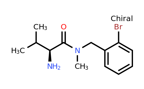 CAS 1307162-07-7 | (S)-2-Amino-N-(2-bromobenzyl)-N,3-dimethylbutanamide