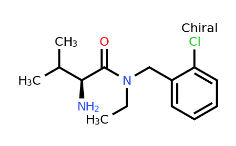 CAS 1307171-92-1 | (S)-2-Amino-N-(2-chlorobenzyl)-N-ethyl-3-methylbutanamide