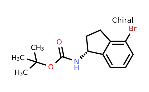 CAS 1307231-03-3 | (R)-(4-Bromo-indan-1-yl)-carbamic acid tert-butyl ester