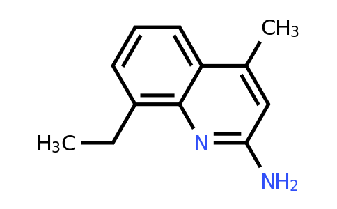 CAS 1307237-73-5 | 8-Ethyl-4-methylquinolin-2-amine