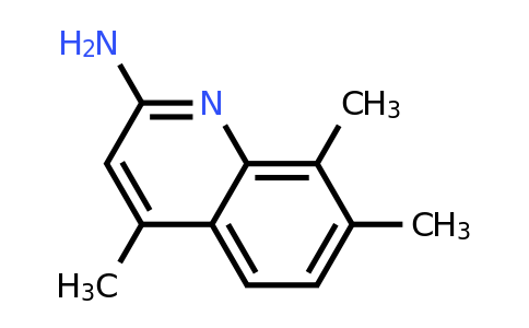 CAS 1307239-73-1 | 4,7,8-Trimethylquinolin-2-amine