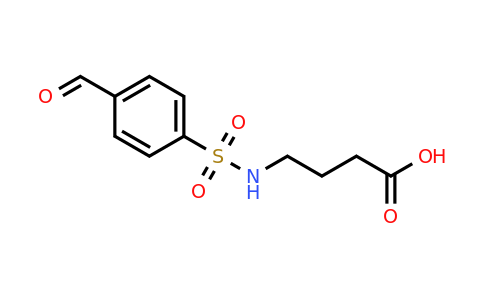 CAS 1307240-17-0 | 4-(4-formylbenzenesulfonamido)butanoic acid