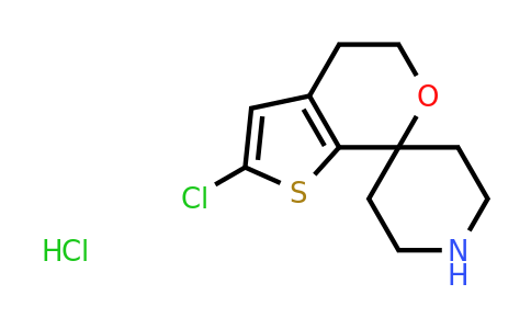 CAS 1307248-42-5 | 2'-chloro-4',5'-dihydrospiro[piperidine-4,7'-thieno[2,3-c]pyran] hydrochloride