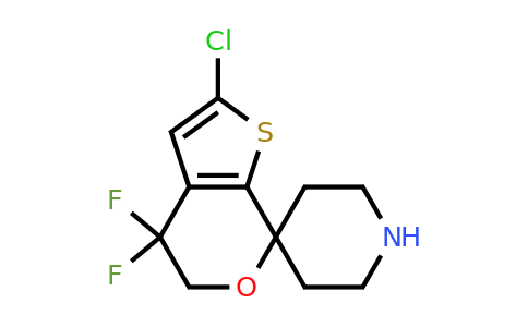 CAS 1307248-44-7 | 2'-chloro-4',4'-difluoro-4',5'-dihydrospiro[piperidine-4,7'-thieno[2,3-c]pyran]