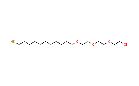 CAS 130727-41-2 | 2-(2-(2-((11-mercaptoundecyl)oxy)ethoxy)ethoxy)ethan-1-ol