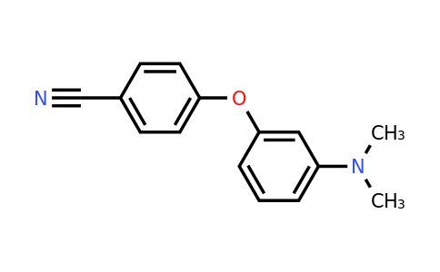 CAS 1307474-16-3 | 4-[3-(dimethylamino)phenoxy]benzonitrile