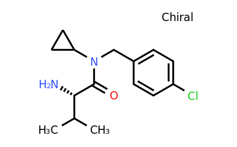 CAS 1307500-43-1 | (S)-2-Amino-N-(4-chlorobenzyl)-N-cyclopropyl-3-methylbutanamide