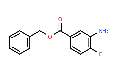 CAS 1307516-30-8 | benzyl 3-amino-4-fluorobenzoate