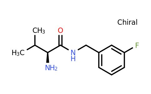 CAS 1307586-72-6 | (S)-2-Amino-N-(3-fluorobenzyl)-3-methylbutanamide