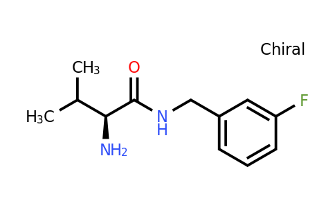 (S)-2-Amino-N-(3-fluorobenzyl)-3-methylbutanamide