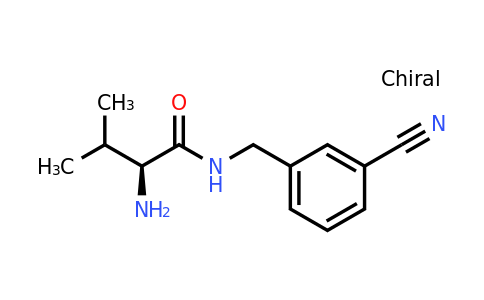 CAS 1307618-69-4 | (S)-2-Amino-N-(3-cyanobenzyl)-3-methylbutanamide