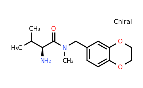 CAS 1307653-69-5 | (S)-2-Amino-N-((2,3-dihydrobenzo[b][1,4]dioxin-6-yl)methyl)-N,3-dimethylbutanamide