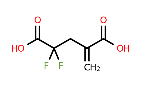 CAS 1307857-45-9 | 2,2-Difluoro-4-methylenepentanedioic acid