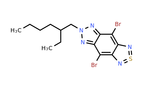 CAS 1307899-44-0 | 4,8-Dibromo-6-(2-ethylhexyl)-[1,2,5]thiadiazolo[3,4f]benzotriazole