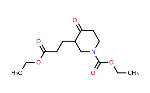 CAS 130819-99-7 | ethyl 3-(3-ethoxy-3-oxopropyl)-4-oxopiperidine-1-carboxylate