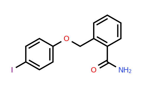 CAS 1308288-74-5 | 2-[(4-iodophenoxy)methyl]benzamide