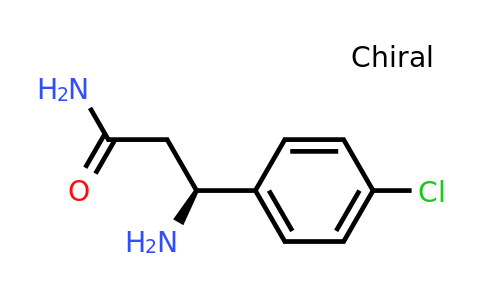 CAS 1308301-15-6 | (3S)-3-amino-3-(4-chlorophenyl)propanamide