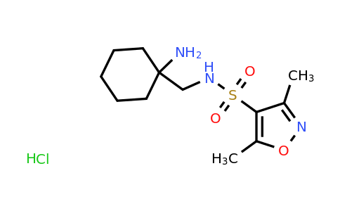 CAS 1308319-49-4 | N-[(1-Aminocyclohexyl)methyl]-3,5-dimethyl-1,2-oxazole-4-sulfonamide hydrochloride