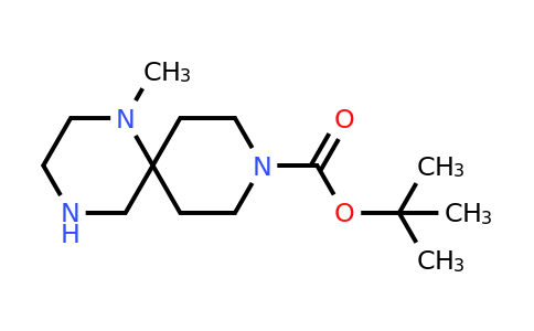CAS 1308384-37-3 | tert-butyl 1-methyl-1,4,9-triazaspiro[5.5]undecane-9-carboxylate