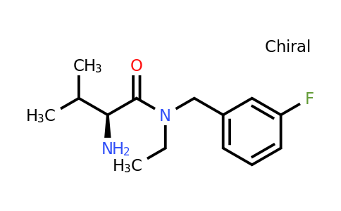 CAS 1308502-94-4 | (S)-2-Amino-N-ethyl-N-(3-fluorobenzyl)-3-methylbutanamide