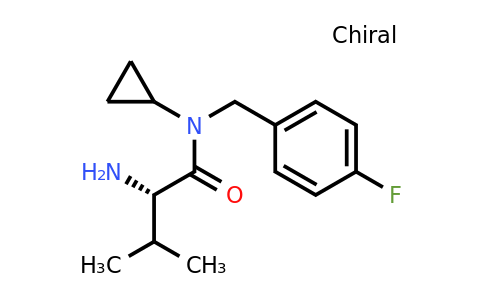 CAS 1308503-27-6 | (S)-2-Amino-N-cyclopropyl-N-(4-fluorobenzyl)-3-methylbutanamide