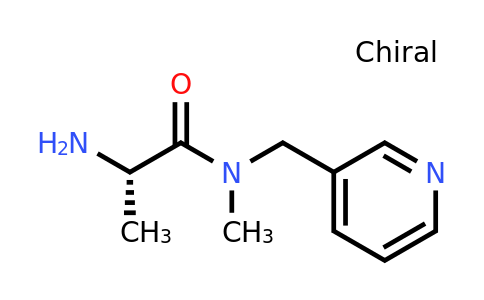 CAS 1308559-40-1 | (S)-2-Amino-N-methyl-N-(pyridin-3-ylmethyl)propanamide