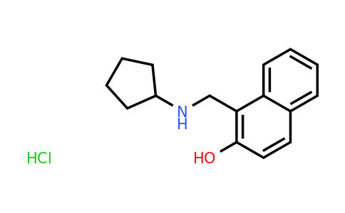CAS 1308646-72-1 | 1-[(Cyclopentylamino)methyl]naphthalen-2-ol hydrochloride