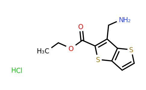 CAS 1308650-20-5 | Ethyl 3-(aminomethyl)thieno[3,2-b]thiophene-2-carboxylate hydrochloride