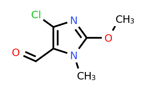 CAS 1308650-32-9 | 4-Chloro-2-methoxy-1-methyl-1H-imidazole-5-carbaldehyde