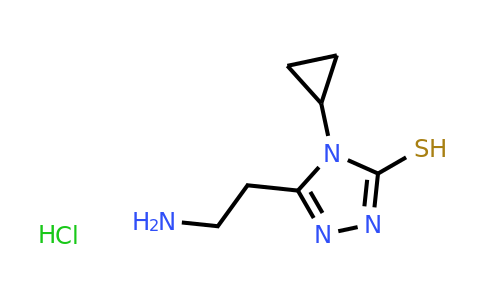 CAS 1308650-33-0 | 5-(2-Aminoethyl)-4-cyclopropyl-4H-1,2,4-triazole-3-thiol hydrochloride