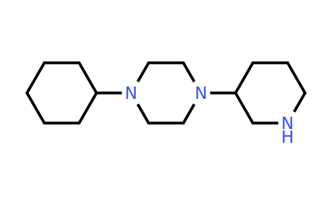 CAS 1308650-37-4 | 1-Cyclohexyl-4-(piperidin-3-yl)piperazine