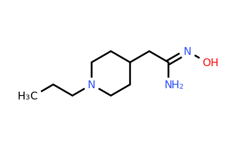 CAS 1308650-60-3 | N'-Hydroxy-2-(1-propylpiperidin-4-yl)acetimidamide