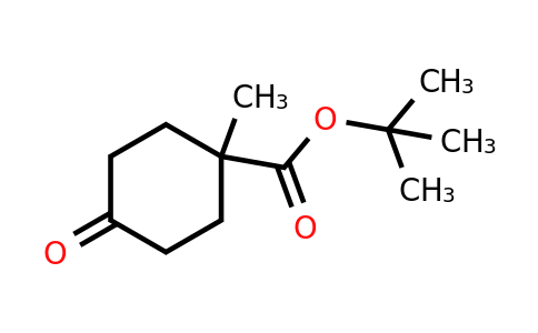 CAS 1308838-28-9 | tert-butyl 1-methyl-4-oxo-cyclohexanecarboxylate