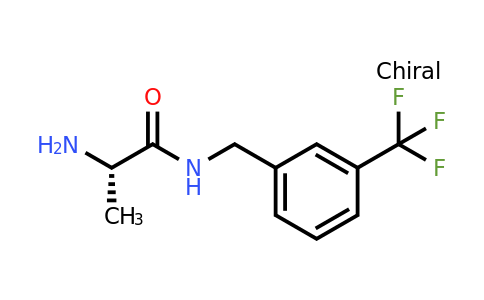 CAS 1308956-33-3 | (S)-2-Amino-N-(3-(trifluoromethyl)benzyl)propanamide