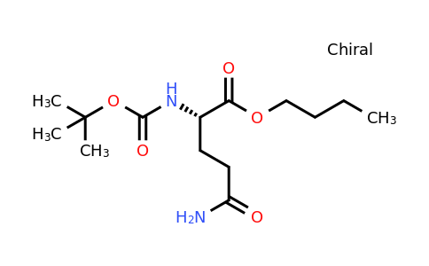 CAS 1308958-08-8 | Butyl (2S)-2-{[(tert-butoxy)carbonyl]amino}-4-carbamoylbutanoate