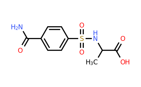 CAS 1308973-59-2 | 2-(4-carbamoylbenzenesulfonamido)propanoic acid