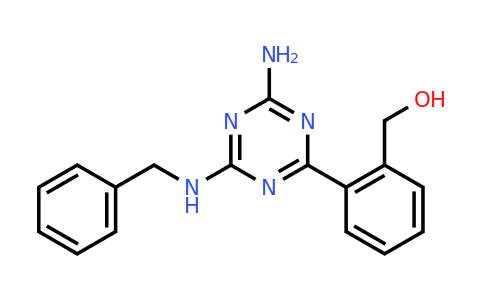CAS 1309198-71-7 | (2-(4-Amino-6-(benzylamino)-1,3,5-triazin-2-yl)phenyl)methanol