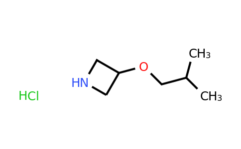 CAS 1309207-99-5 | 3-(2-methylpropoxy)azetidine hydrochloride