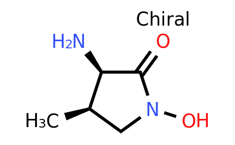 CAS 130931-65-6 | (3R,4R)-3-Amino-1-hydroxy-4-methylpyrrolidin-2-one