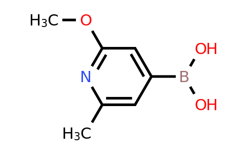CAS 1309443-98-8 | 2-Methoxy-6-methylpyridine-4-boronic acid