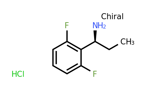 CAS 1309598-60-4 | (S)-1-(2,6-Difluorophenyl)propan-1-amine hydrochloride