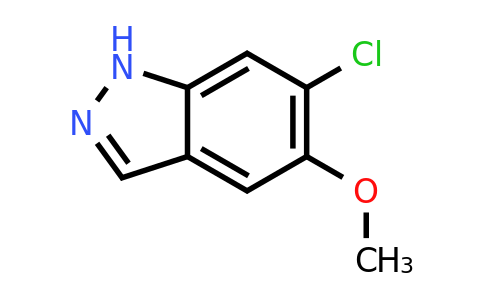 CAS 13096-98-5 | 6-chloro-5-methoxy-1H-indazole