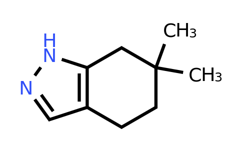 CAS 1309788-49-5 | 6,6-Dimethyl-4,5,6,7-tetrahydro-1H-indazole