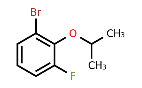 CAS 1309933-79-6 | 1-Bromo-3-fluoro-2-(propan-2-yloxy)benzene