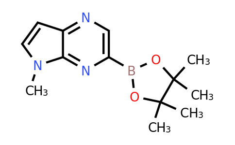 CAS 1309978-88-8 | 5-Methyl-3-(4,4,5,5-tetramethyl-1,3,2-dioxaborolan-2-YL)-5H-pyrrolo[2,3-B]pyrazine