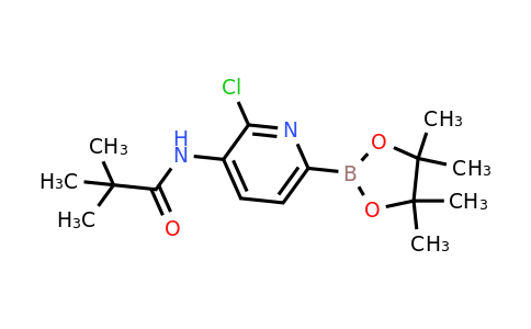CAS 1309980-77-5 | N-(2-Chloro-6-(4,4,5,5-tetramethyl-1,3,2-dioxaborolan-2-yl)pyridin-3-yl)pivalamide
