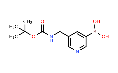 CAS 1309981-05-2 | (5-([(Tert-butoxycarbonyl)amino]methyl)pyridin-3-YL)boronic acid