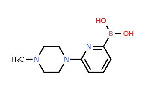 CAS 1309981-34-7 | 6-(4-Methylpiperazin-1-YL)pyridine-2-boronic acid